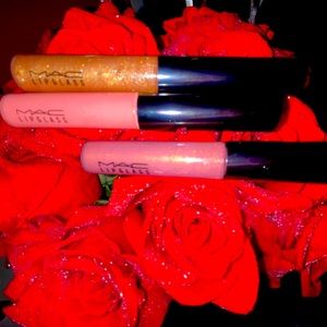 Bundle of 3 lipgloss set
